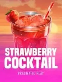 strawberry cocktail slot logo