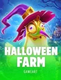 halloween farm slot logo